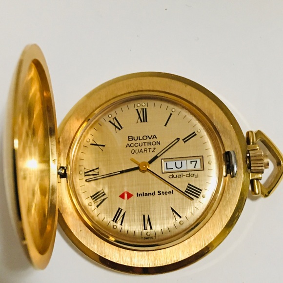 Bulova/Swiss Accessories Vintage Bulova Accutron Pocket Watch Swiss